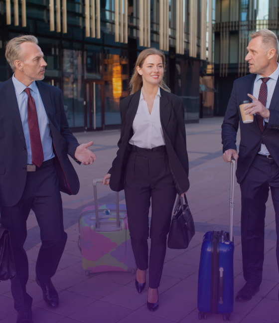 Transporte de Caliconfort para evento empresarial